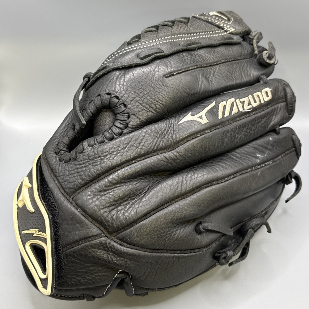 Mizuno Fast Pitch Softball Glove GPL 1200F2 12 inch Full Grain Leather Black